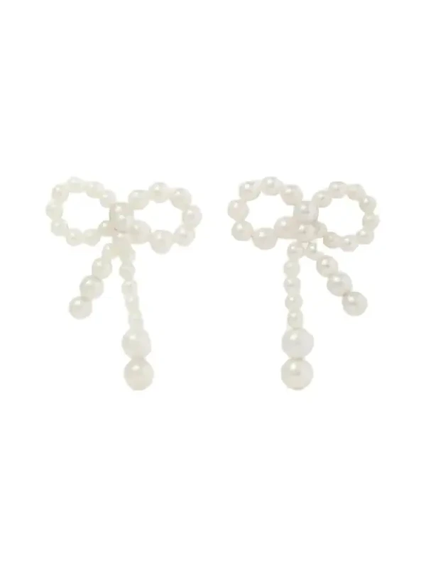 Rosette De Perles 14-karat Gold Pearl Earrings Rosette De Perles 14-karat Gold Pearl Earrings