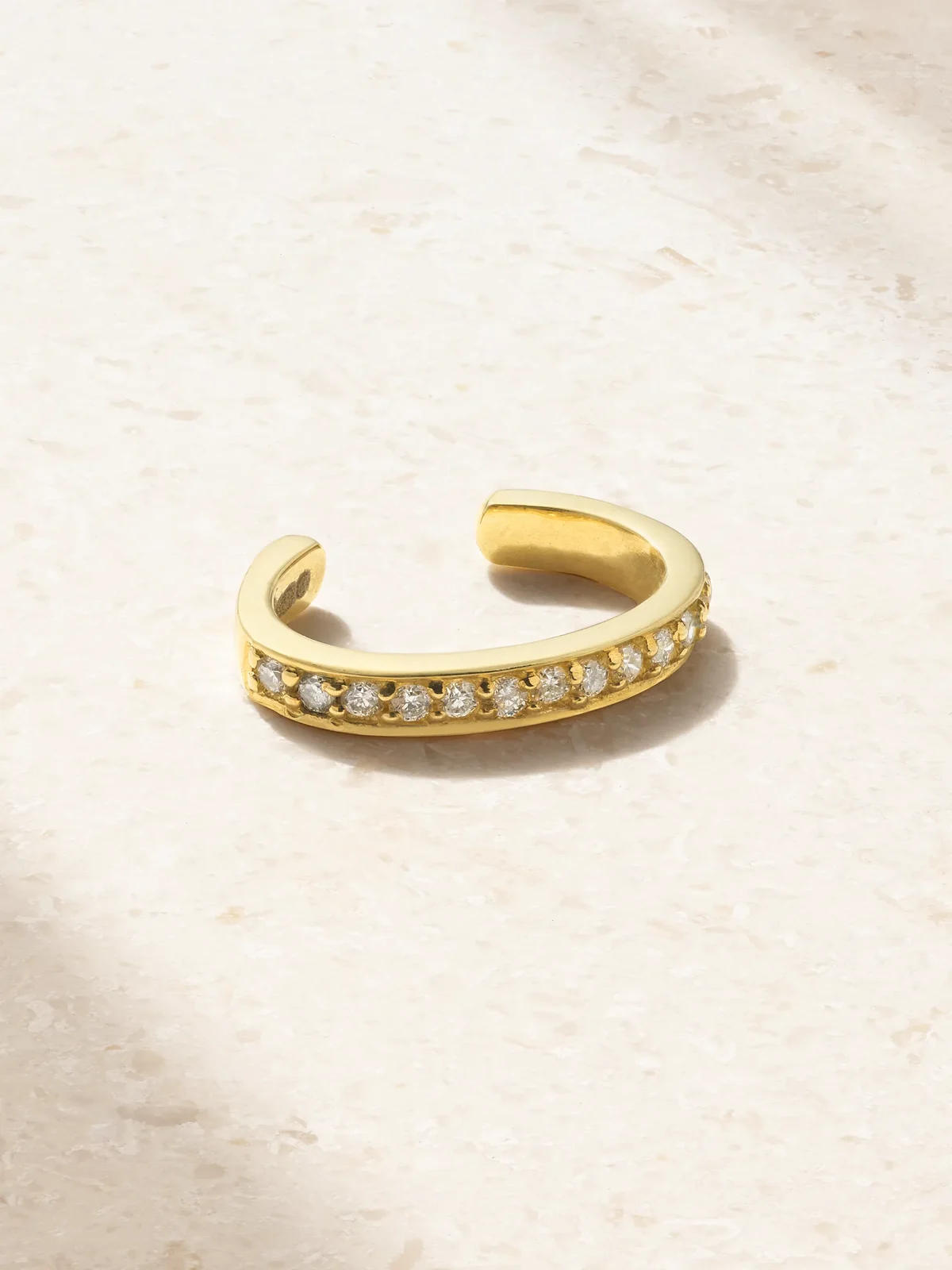 18-karat Gold Diamond Ear Cuff