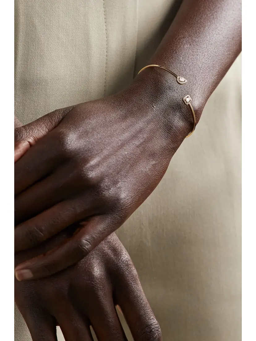 Messika My Twin Toi & Moi 18-karat Gold Diamond Cuff | Thumbnail 2 Messika My Twin Toi & Moi 18-karat Gold Diamond Cuff | Thumbnail 2