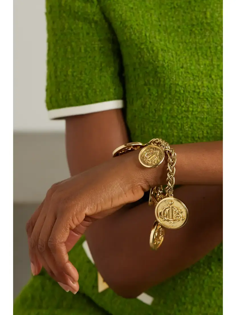 Susan Caplan Vintage Christian Dior Gold-plated Bracelet | Thumbnail 2 Susan Caplan Vintage Christian Dior Gold-plated Bracelet | Thumbnail 2