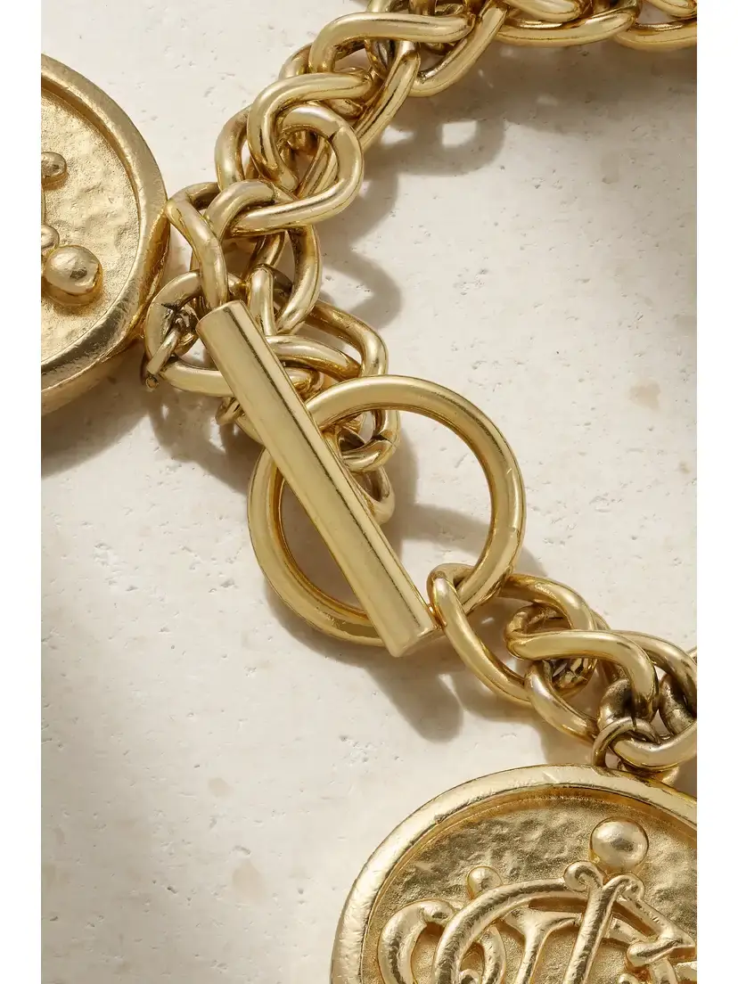 Susan Caplan Vintage Christian Dior Gold-plated Bracelet | Thumbnail 3 Susan Caplan Vintage Christian Dior Gold-plated Bracelet | Thumbnail 3