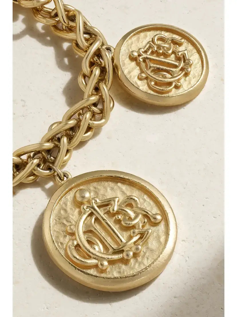Susan Caplan Vintage Christian Dior Gold-plated Bracelet | Thumbnail 4 Susan Caplan Vintage Christian Dior Gold-plated Bracelet | Thumbnail 4