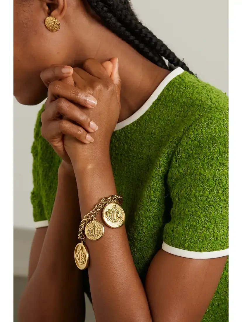 Susan Caplan Vintage Christian Dior Gold-plated Bracelet | Thumbnail 5 Susan Caplan Vintage Christian Dior Gold-plated Bracelet | Thumbnail 5