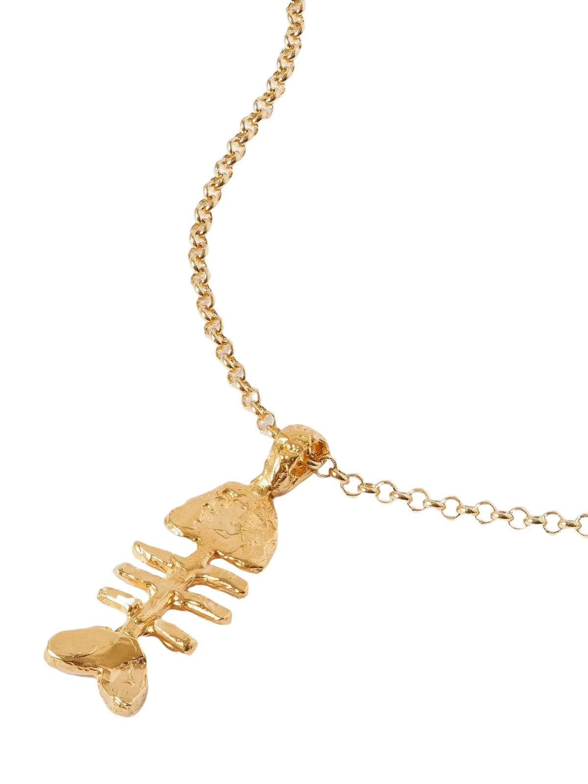 + Net Sustain The Silhouette Of Summer Gold-plated Necklace
