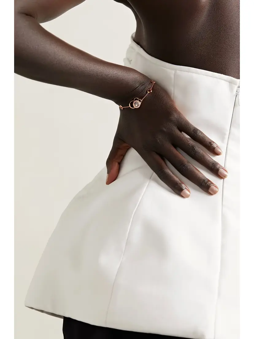 Chopard Happy Dreams 18-karat Rose Gold Diamond Bracelet | Thumbnail 2 Chopard Happy Dreams 18-karat Rose Gold Diamond Bracelet | Thumbnail 2