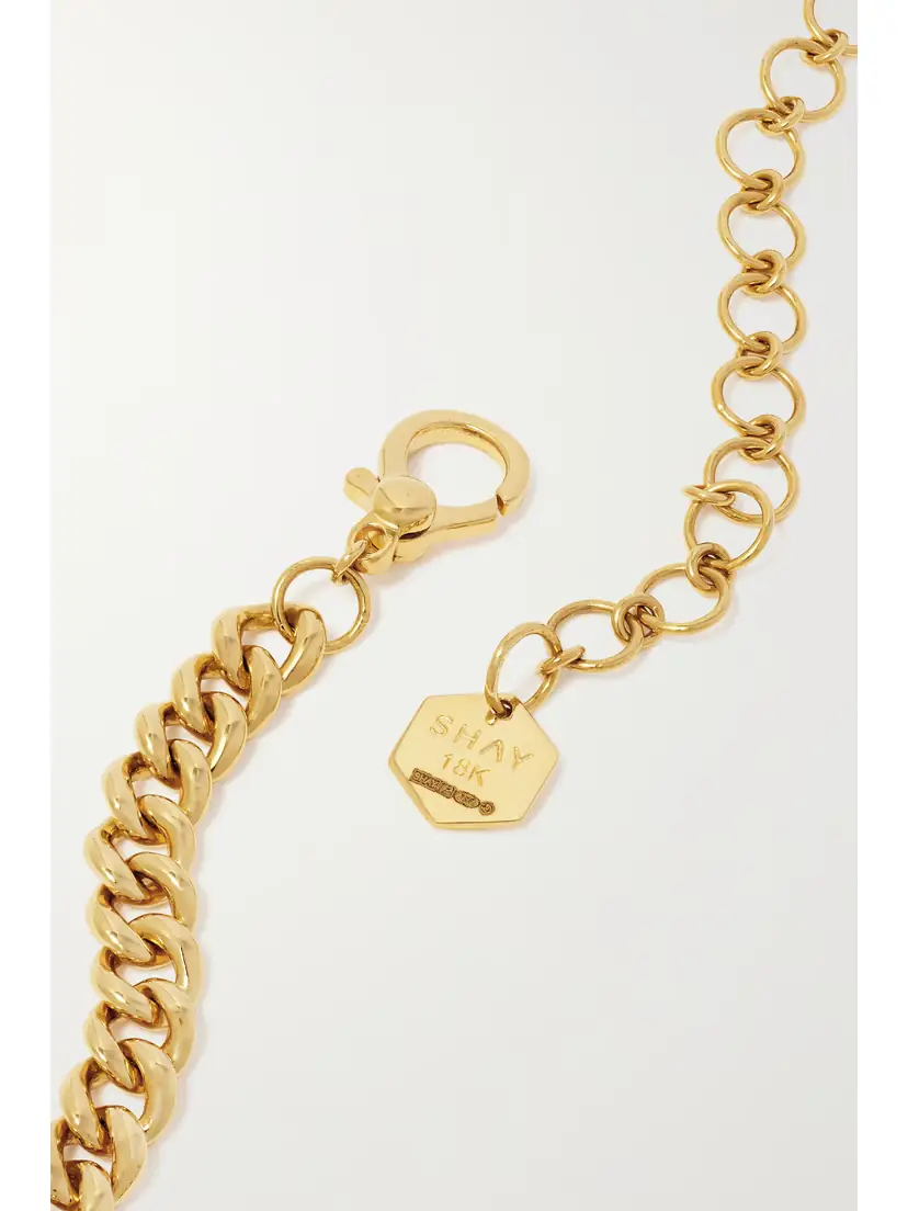 SHAY 18-karat Gold Necklace | Thumbnail 3