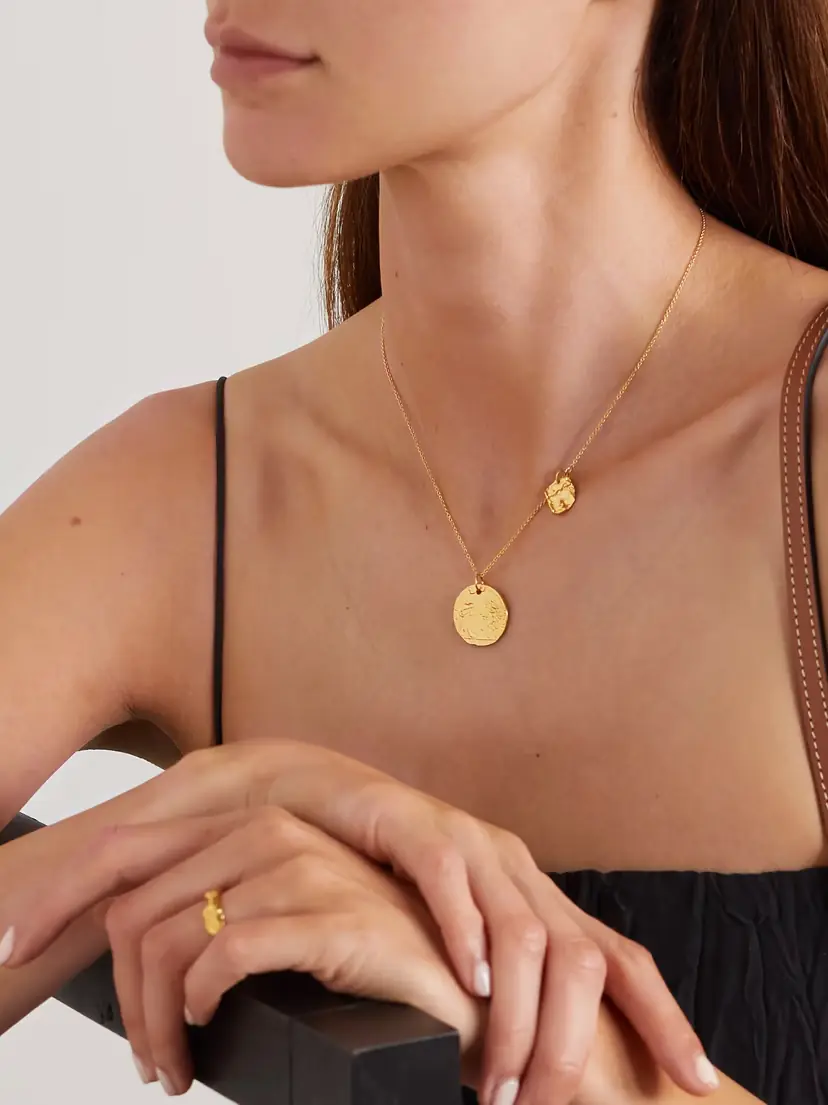 Alighieri + Net Sustain Summer Night Gold-plated Necklace | Thumbnail 2
