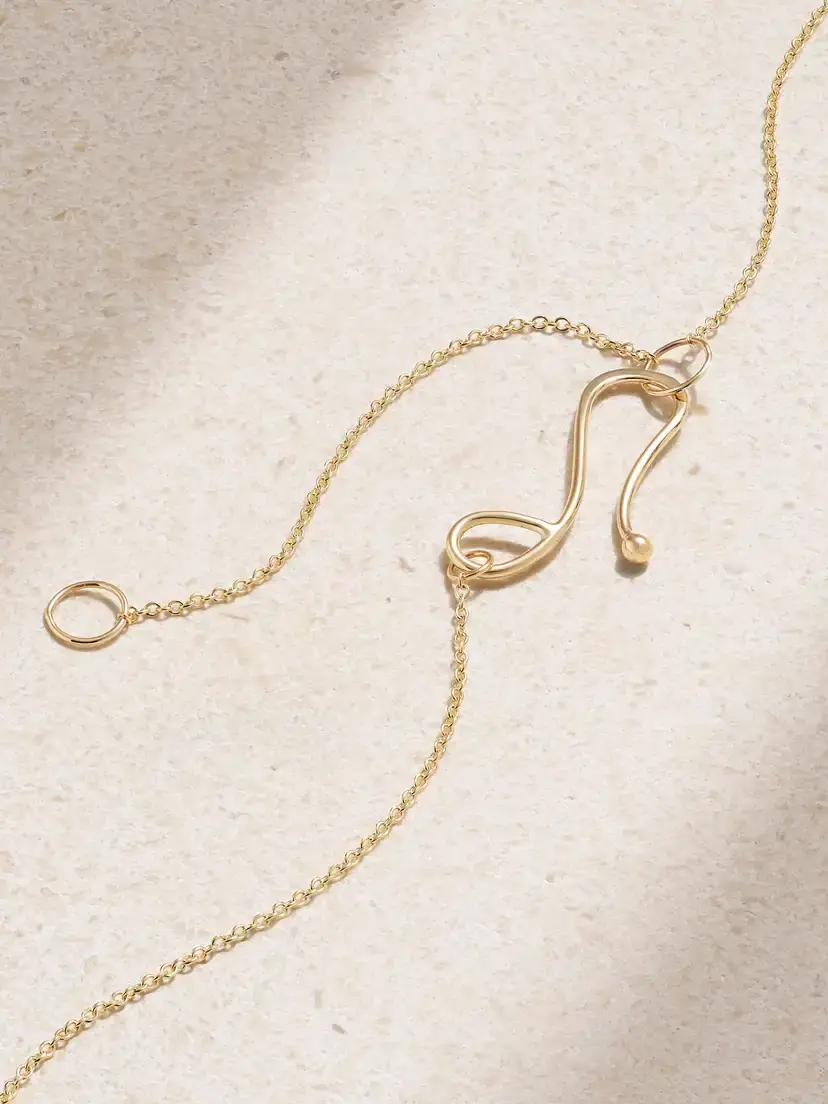 Melissa Joy Manning X Marks The Spot 14-karat Recycled Gold Necklace | Thumbnail 3 Melissa Joy Manning X Marks The Spot 14-karat Recycled Gold Necklace | Thumbnail 3