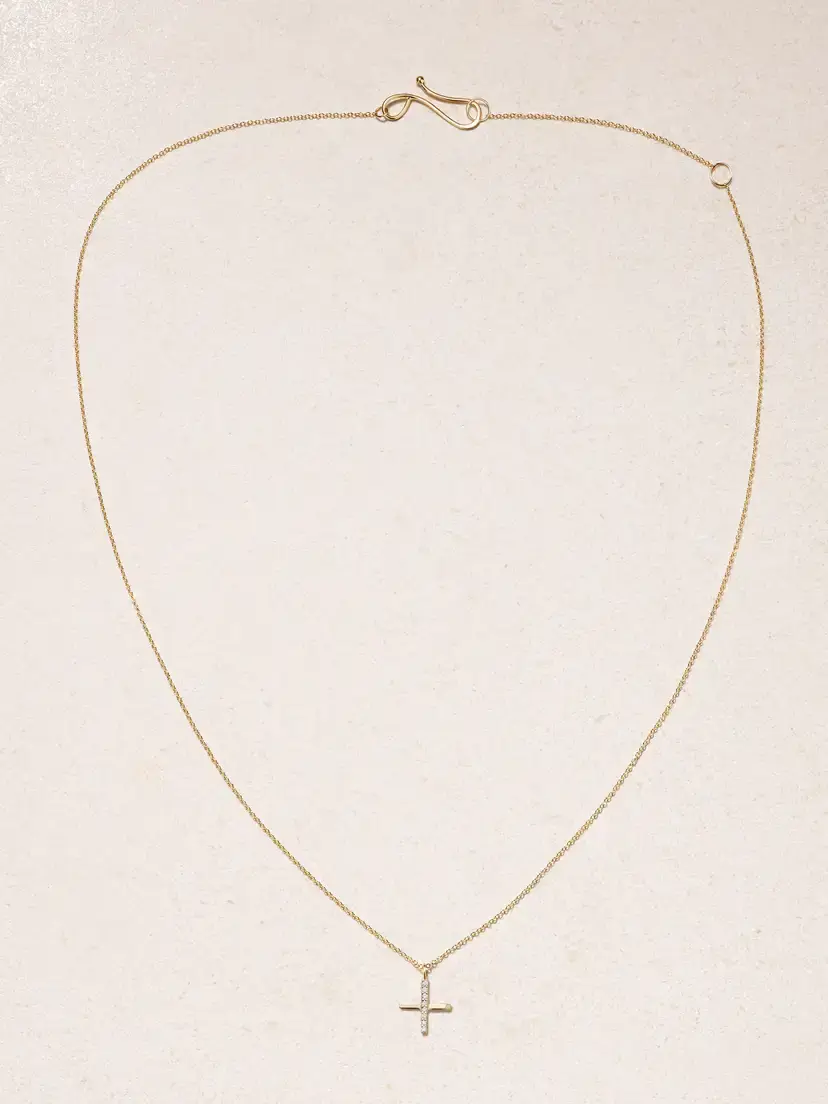 Melissa Joy Manning X Marks The Spot 14-karat Recycled Gold Necklace | Thumbnail 4 Melissa Joy Manning X Marks The Spot 14-karat Recycled Gold Necklace | Thumbnail 4
