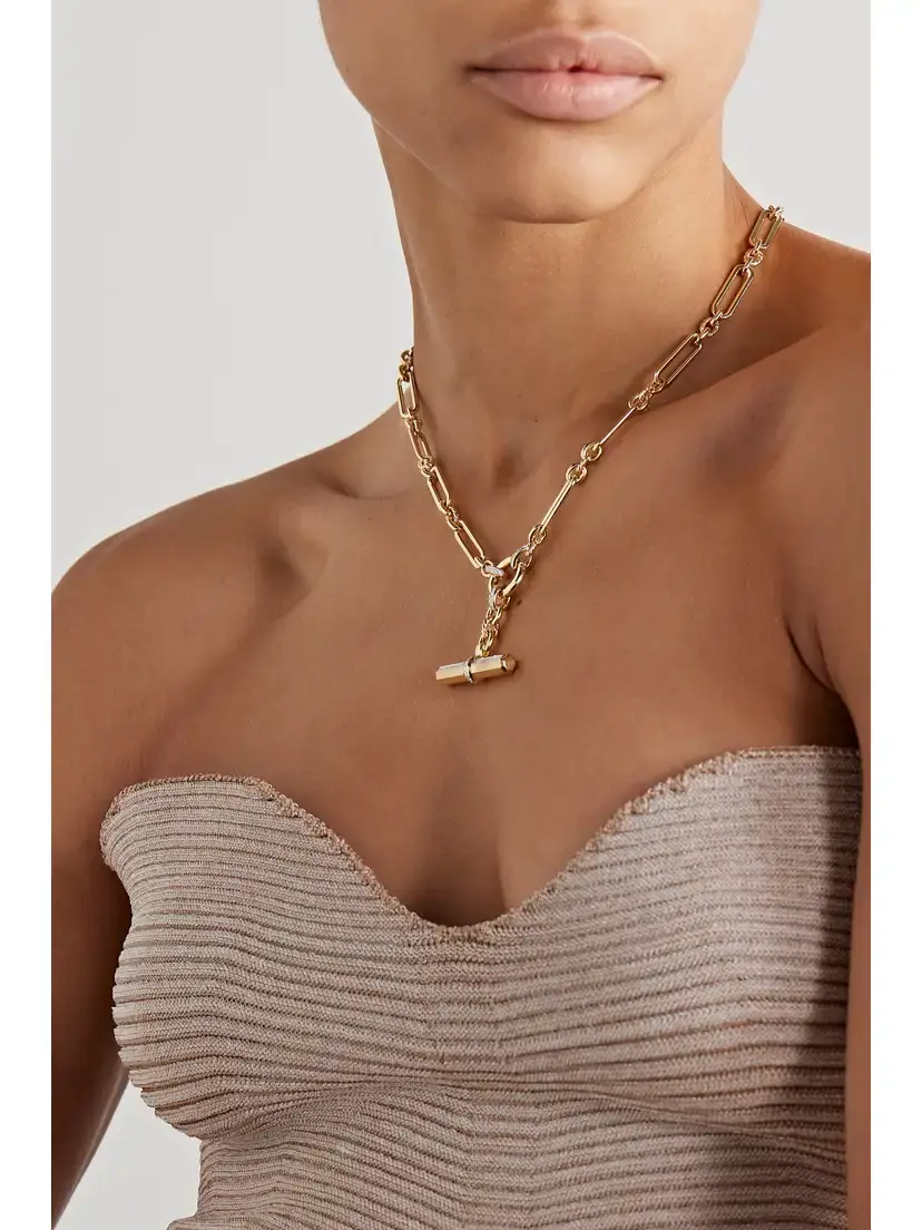 David Yurman Lexington E/w 18-karat Gold Diamond Necklace | Thumbnail 2 David Yurman Lexington E/w 18-karat Gold Diamond Necklace | Thumbnail 2