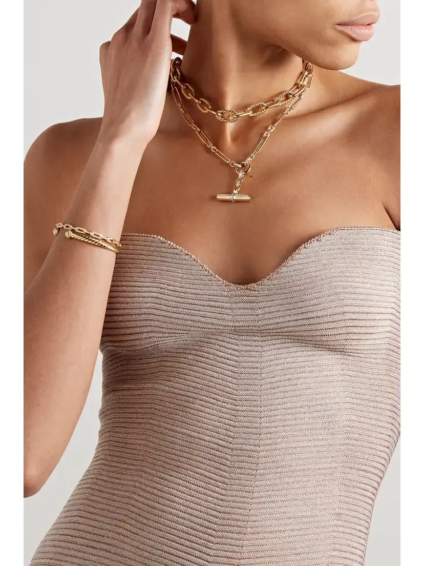David Yurman Lexington E/w 18-karat Gold Diamond Necklace | Thumbnail 5 David Yurman Lexington E/w 18-karat Gold Diamond Necklace | Thumbnail 5