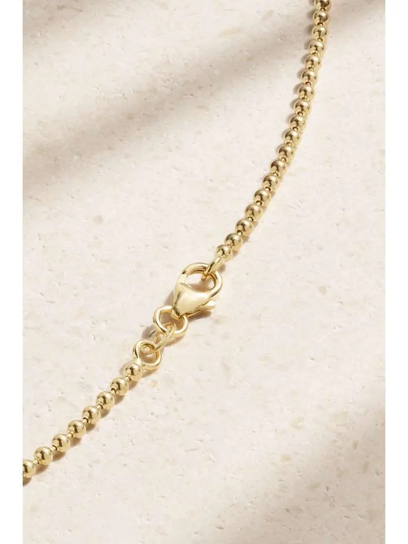 Anita Ko 18-karat Gold Sapphire Necklace | Thumbnail 3 Anita Ko 18-karat Gold Sapphire Necklace | Thumbnail 3