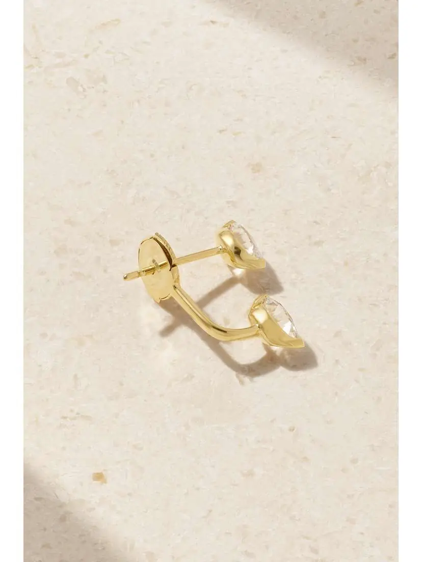 Anita Ko Orbit 18-karat Gold Diamond Single Earring | Thumbnail 3