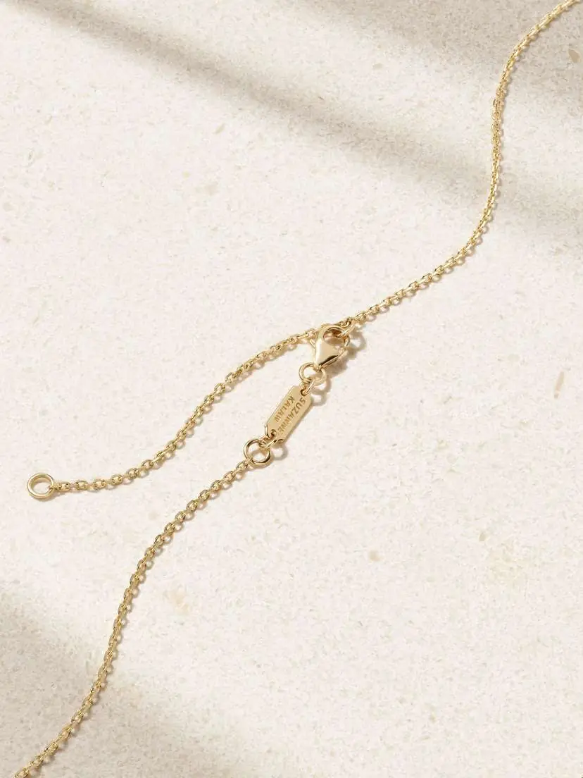 Suzanne Kalan 18-karat Gold Diamond Necklace | Thumbnail 3 Suzanne Kalan 18-karat Gold Diamond Necklace | Thumbnail 3