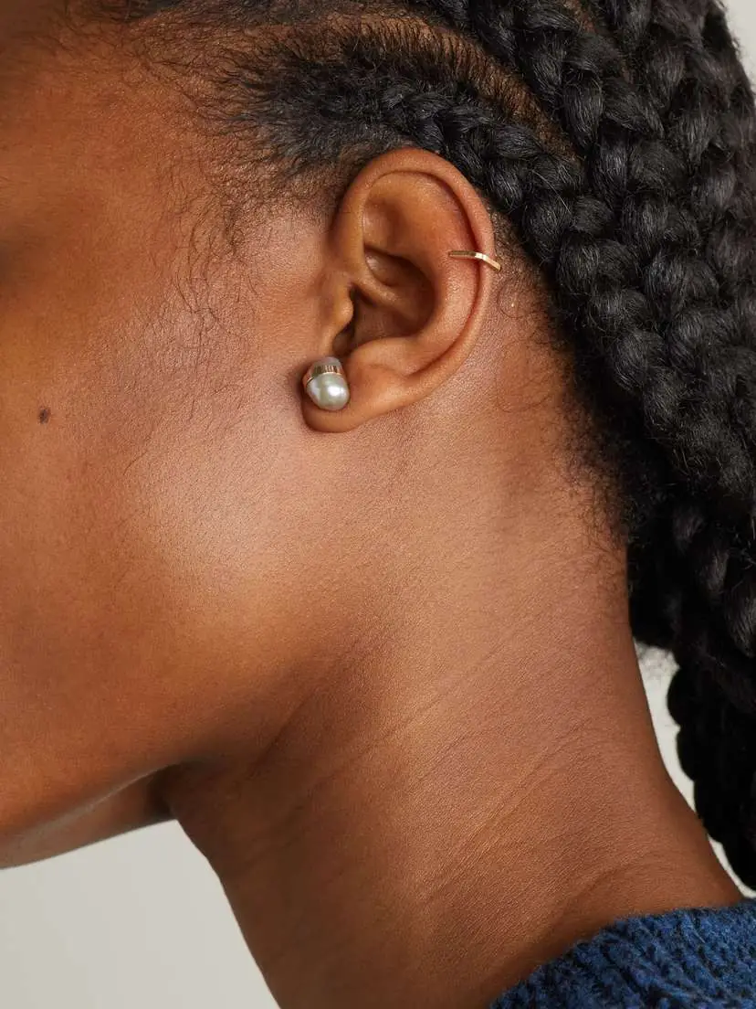 Melissa Joy Manning 14-karat Recycled Gold Ear Cuff | Thumbnail 4