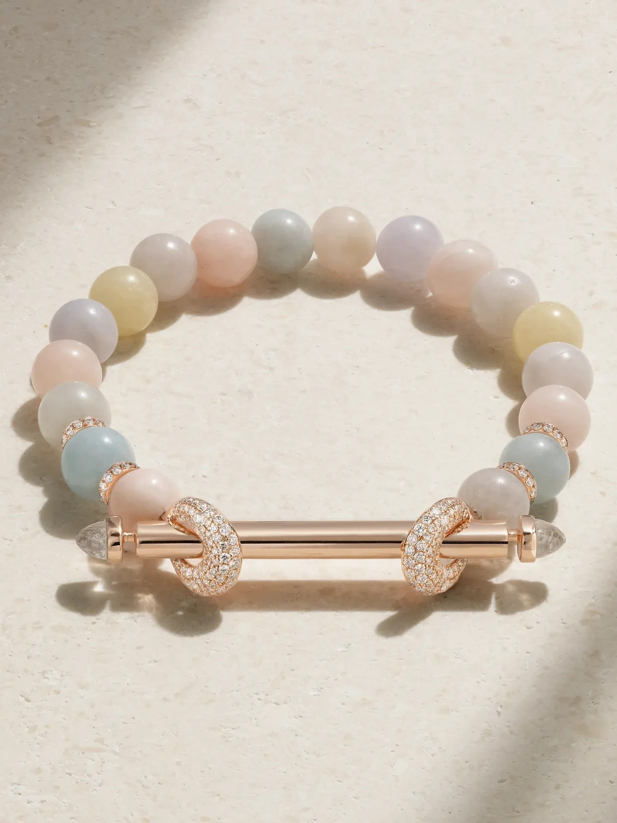 Chakra 18-karat Rose Gold Multi-stone Bracelet Chakra 18-karat Rose Gold Multi-stone Bracelet