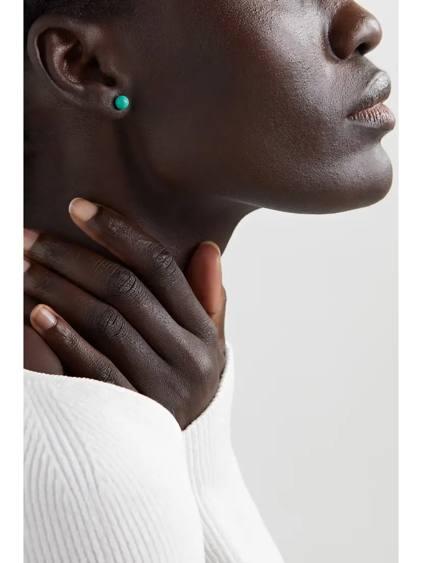 Mateo 14-karat Gold Turquoise Earrings | Thumbnail 2