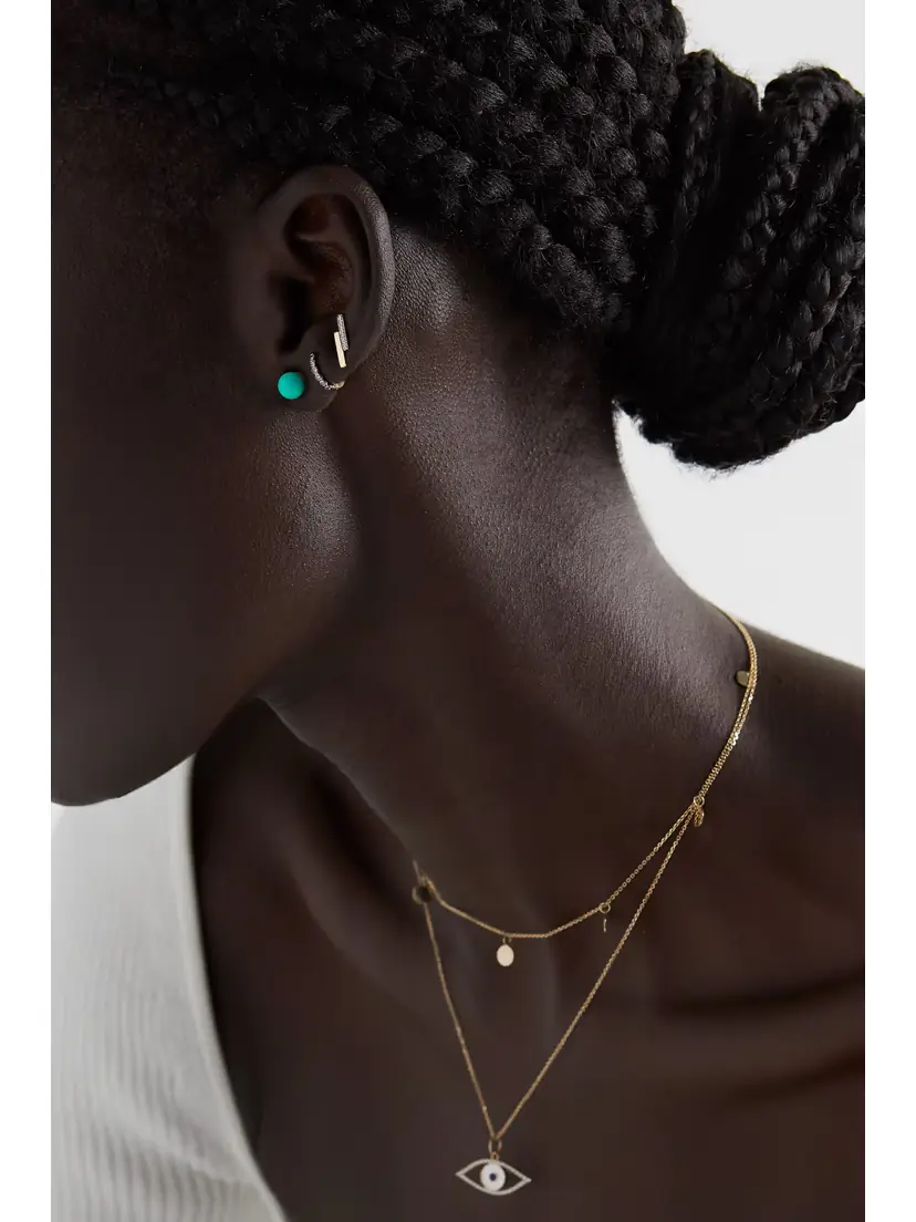 Mateo 14-karat Gold Turquoise Earrings | Thumbnail 4