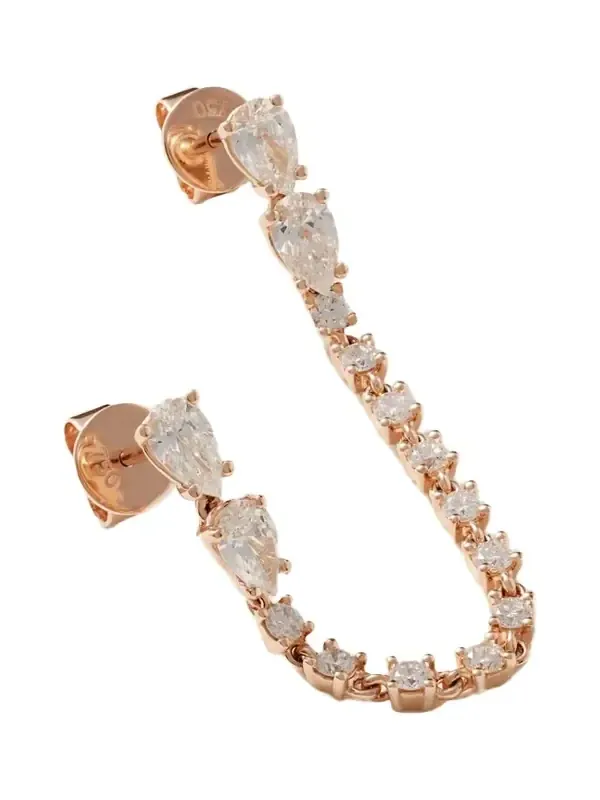 Daphne 18-karat Rose Gold Diamond Single Earring Daphne 18-karat Rose Gold Diamond Single Earring
