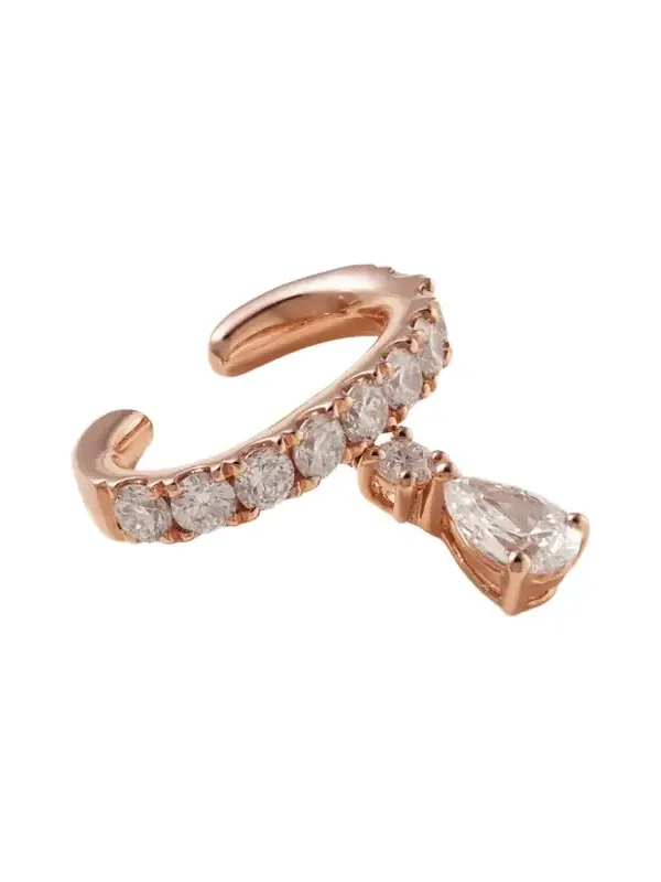 Daphne 18-karat Rose Gold Diamond Ear Cuff Daphne 18-karat Rose Gold Diamond Ear Cuff