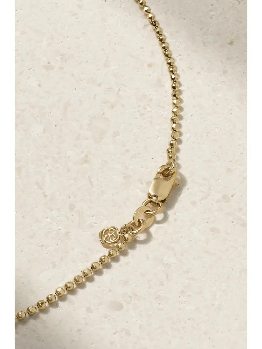 Sydney Evan Snake 14-karat Gold Diamond Necklace | Thumbnail 3 Sydney Evan Snake 14-karat Gold Diamond Necklace | Thumbnail 3