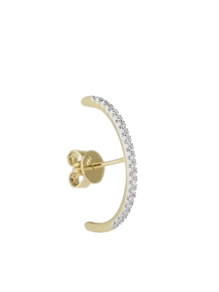STONE AND STRAND Suspender 10-karat Gold Diamond Earring | Image 1 STONE AND STRAND Suspender 10-karat Gold Diamond Earring | Image 1