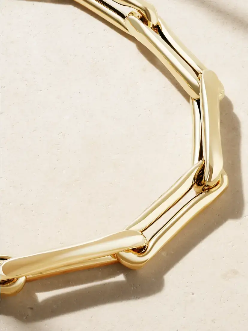 Lauren Rubinski Extra Large 14-karat Gold Necklace | Thumbnail 4