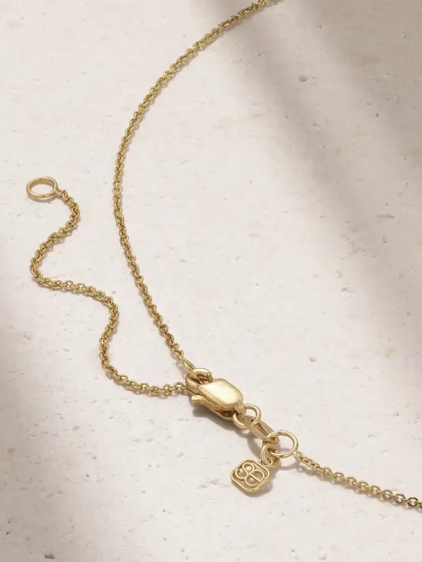 Sydney Evan Starfish 14-karat Gold Diamond Necklace | Thumbnail 3 Sydney Evan Starfish 14-karat Gold Diamond Necklace | Thumbnail 3
