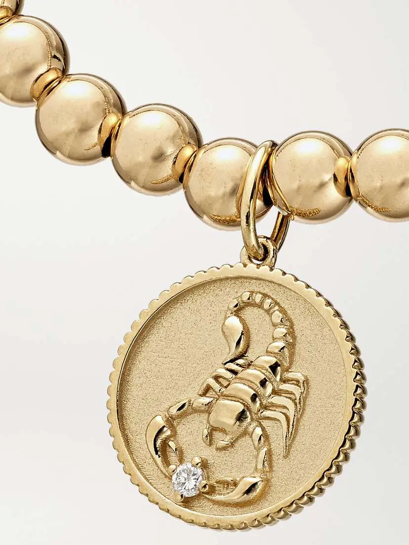 Sydney Evan Scorpio 14-karat Gold Diamond Bracelet | Thumbnail 4 Sydney Evan Scorpio 14-karat Gold Diamond Bracelet | Thumbnail 4