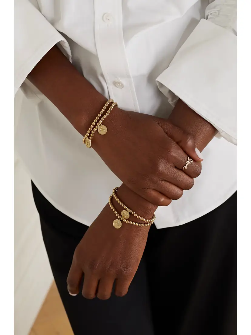 Sydney Evan Capricorn 14-karat Gold Diamond Bracelet | Thumbnail 5 Sydney Evan Capricorn 14-karat Gold Diamond Bracelet | Thumbnail 5