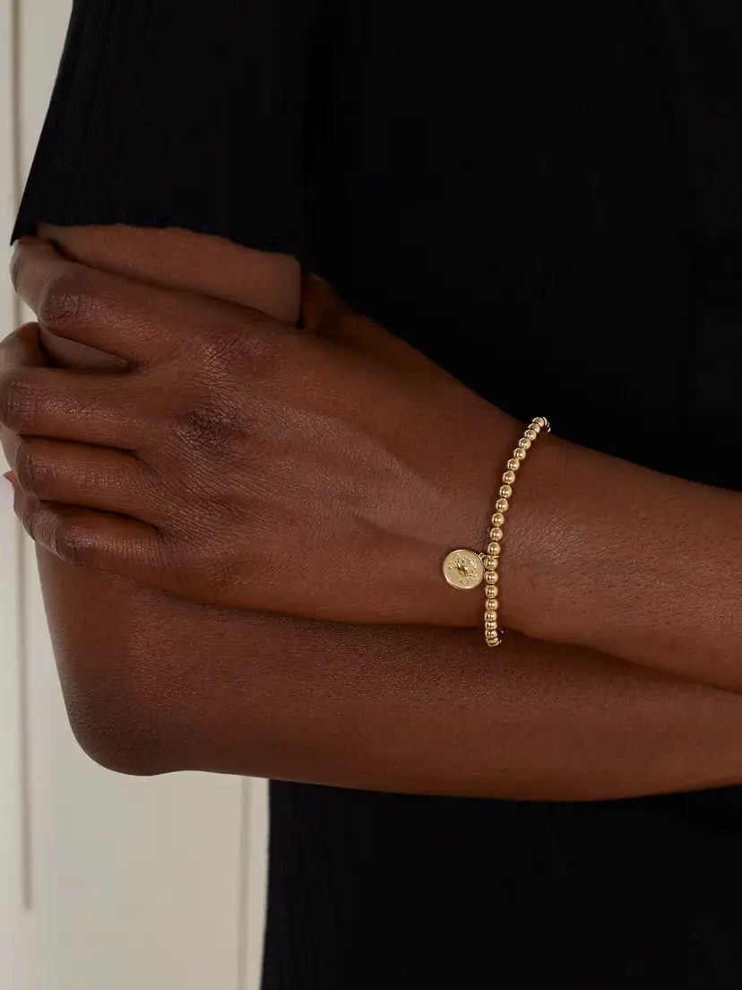 Sydney Evan Cancer 14-karat Gold Diamond Bracelet | Thumbnail 2