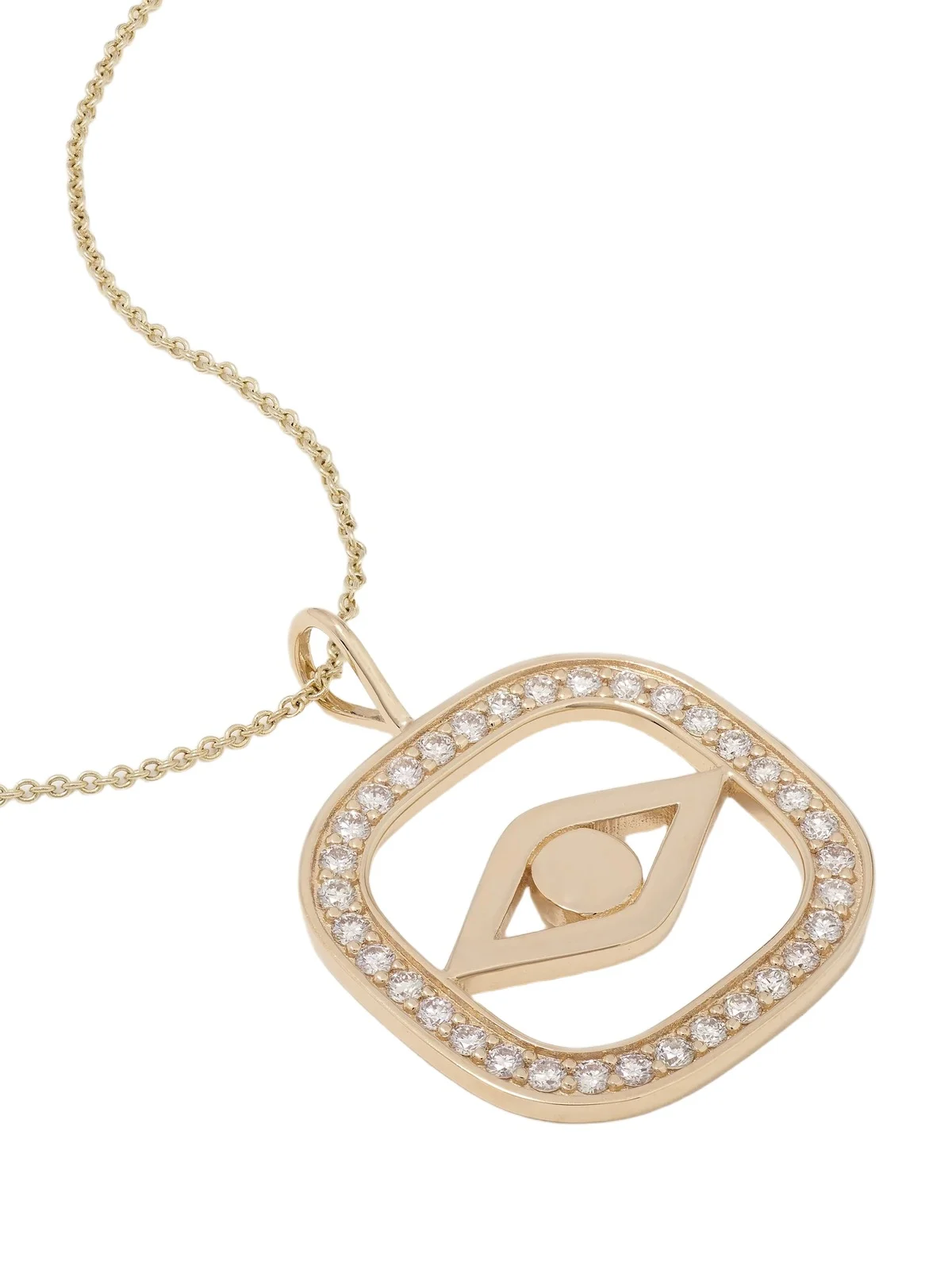 14-karat Gold Diamond Necklace 14-karat Gold Diamond Necklace