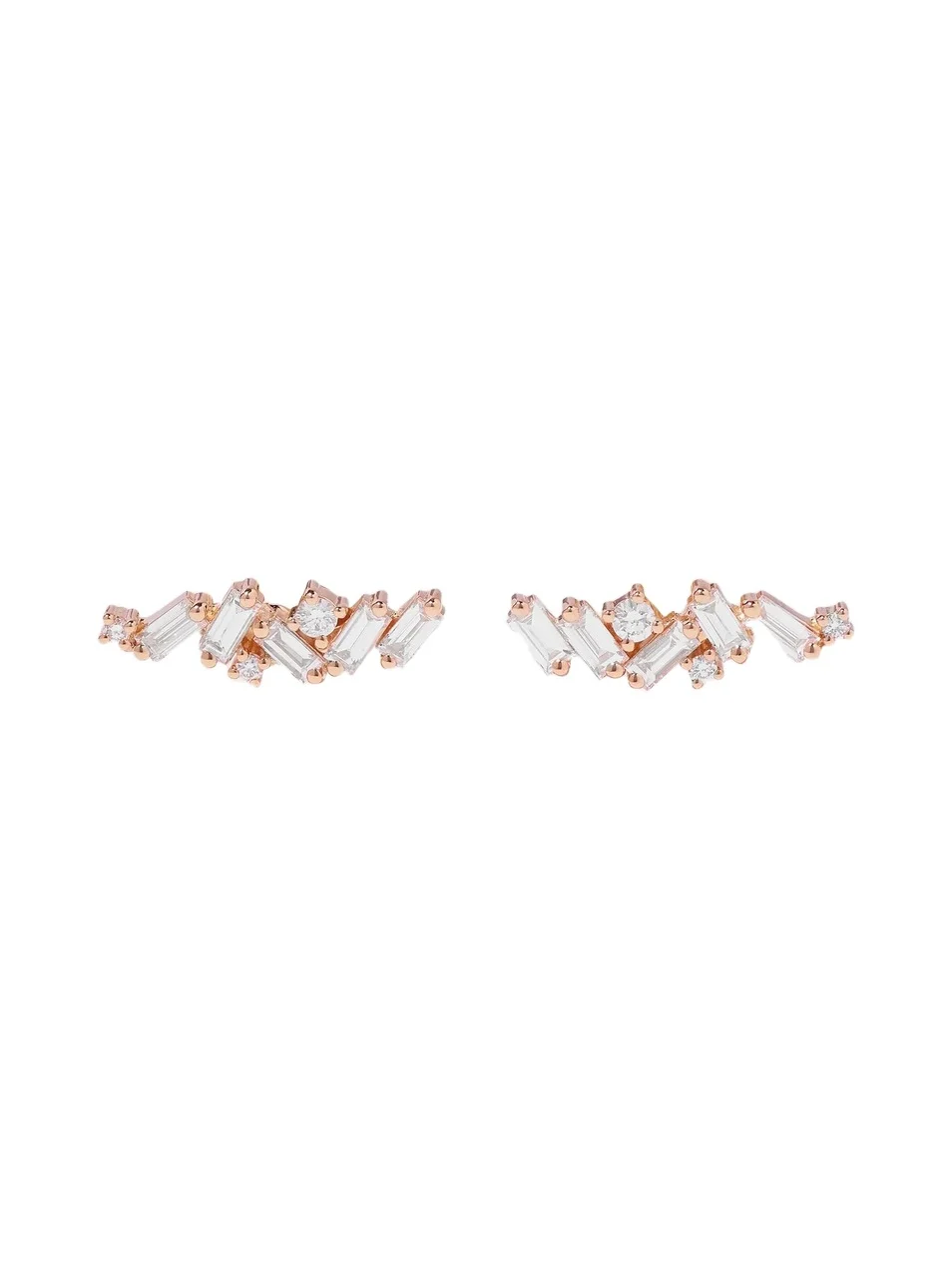 18-karat Rose Gold Diamond Earrings