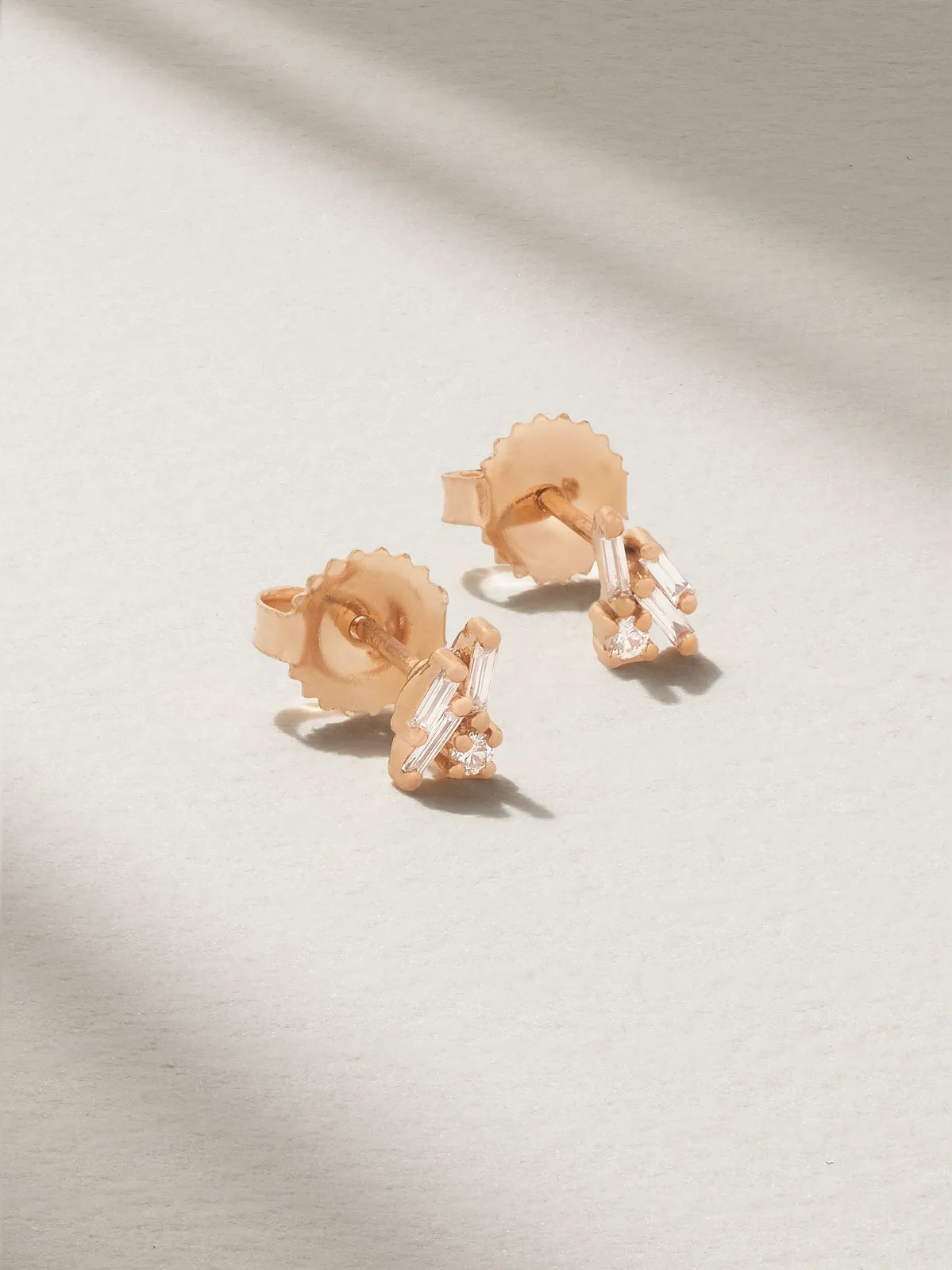 18-karat Rose Gold Diamond Earrings