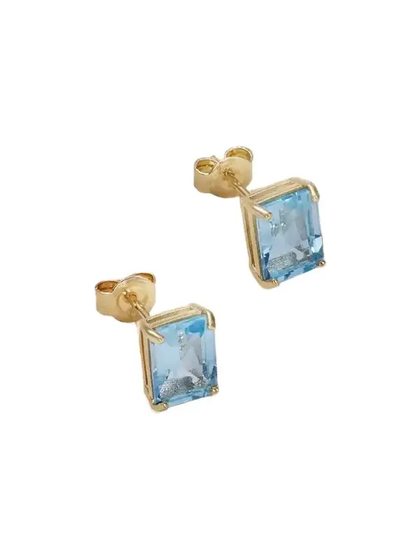 14-karat Gold Topaz Earrings 14-karat Gold Topaz Earrings