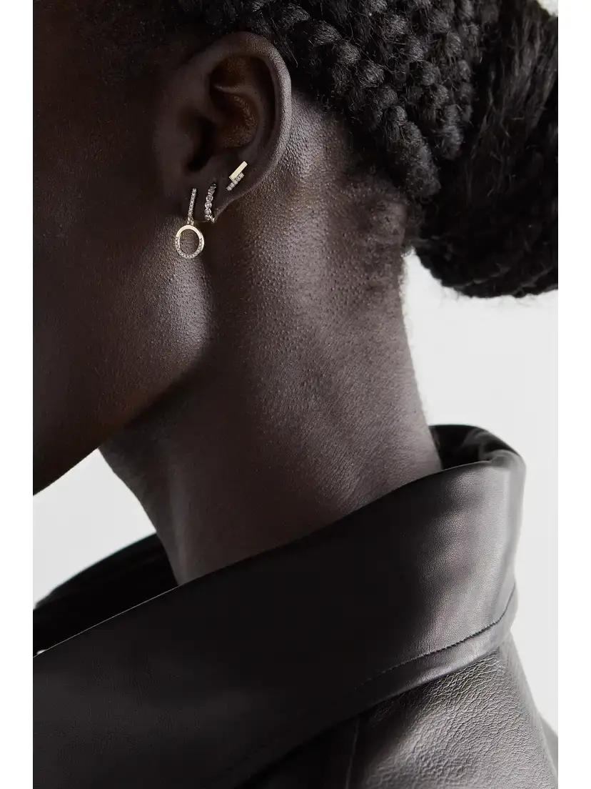 Mateo 14-karat Gold Diamond Earrings | Thumbnail 4 Mateo 14-karat Gold Diamond Earrings | Thumbnail 4