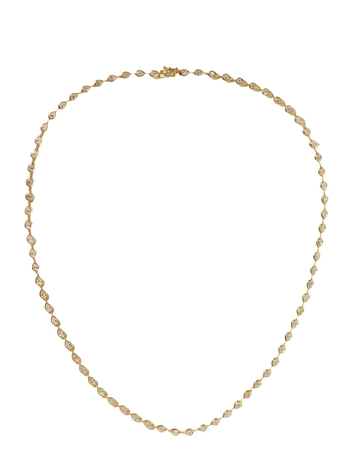 18-karat Gold Diamond Necklace 18-karat Gold Diamond Necklace