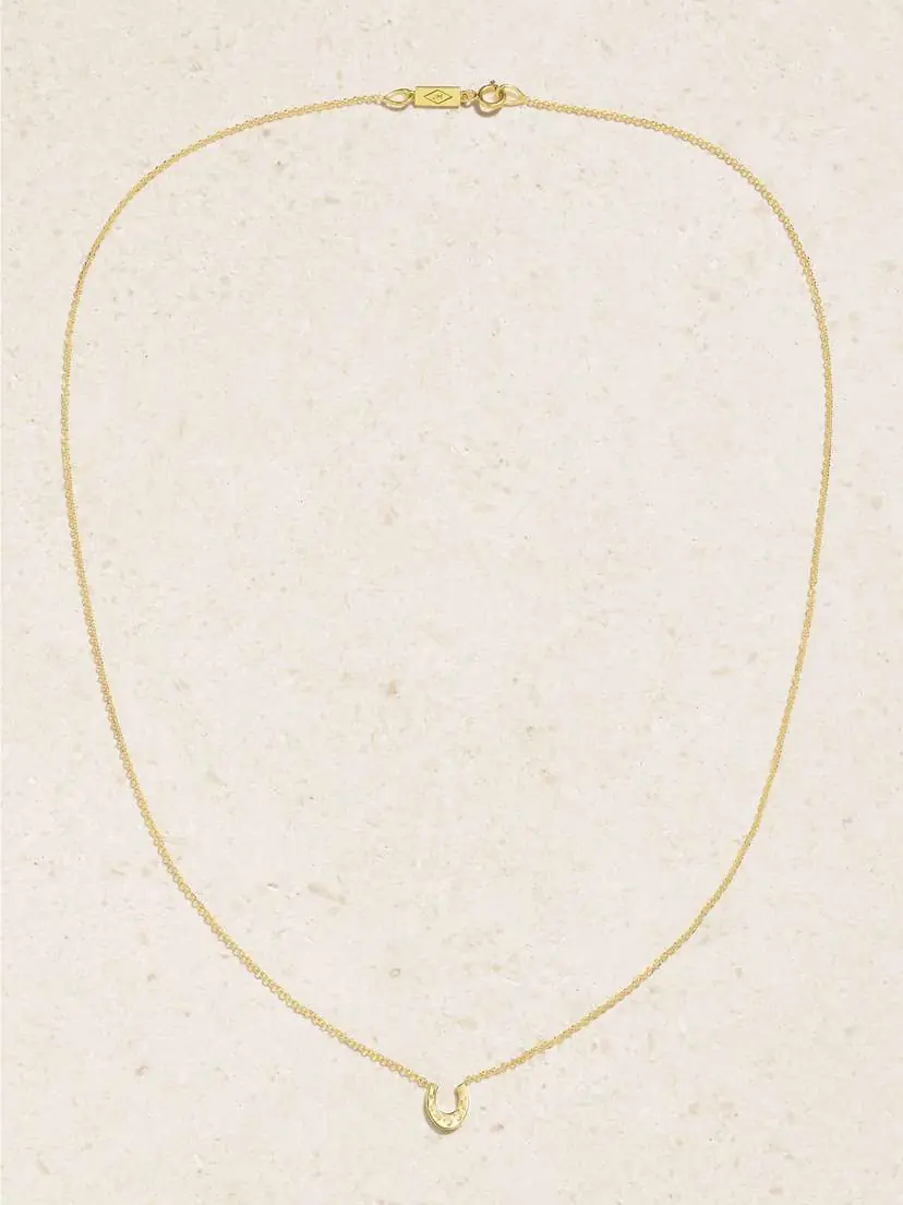 Jennifer Meyer Mini Horseshoe 18-karat Gold Diamond Necklace | Thumbnail 4 Jennifer Meyer Mini Horseshoe 18-karat Gold Diamond Necklace | Thumbnail 4