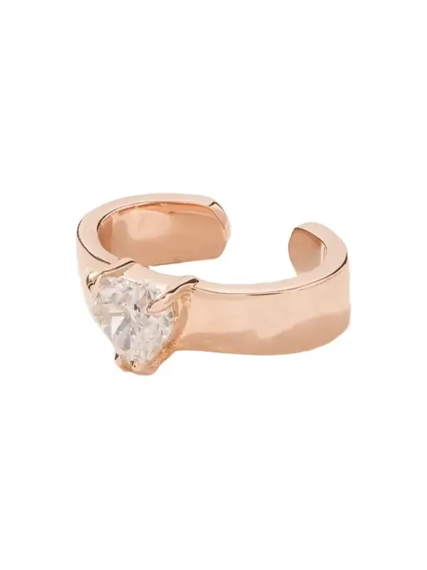 18-karat Rose Gold Diamond Ear Cuff