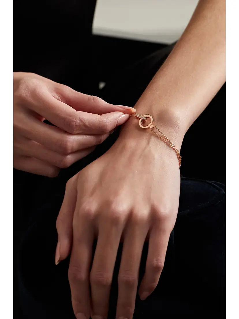 Repossi Berbère Module 18-karat Rose Gold Diamond Bracelet | Thumbnail 2