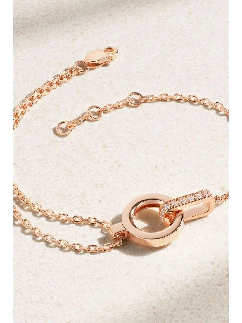 Repossi Berbère Module 18-karat Rose Gold Diamond Bracelet | Thumbnail 3