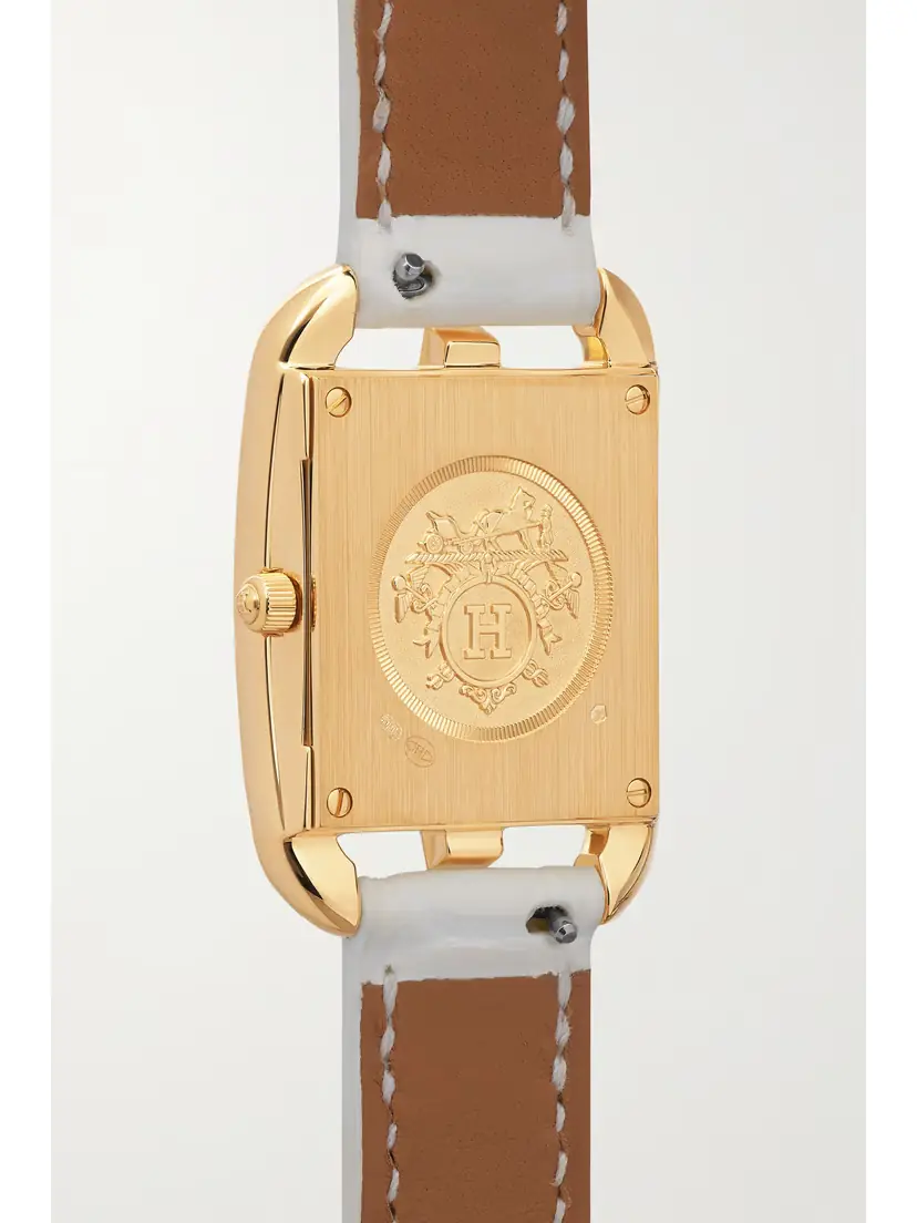 Hermès Timepieces Cape Cod 31mm Small 18-karat , Alligator, Mother-of-pearl And Diamond Watch | Thumbnail 4