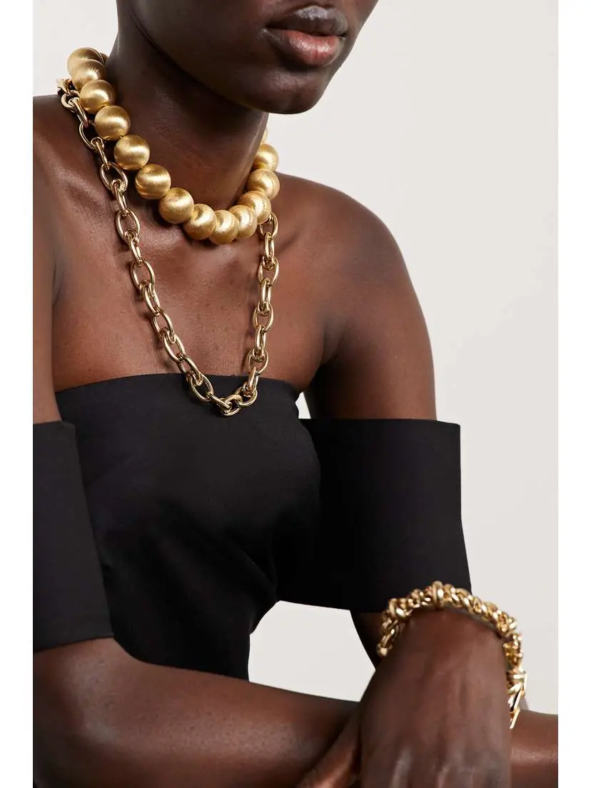 Lauren Rubinski 14-karat Gold Necklace | Thumbnail 5