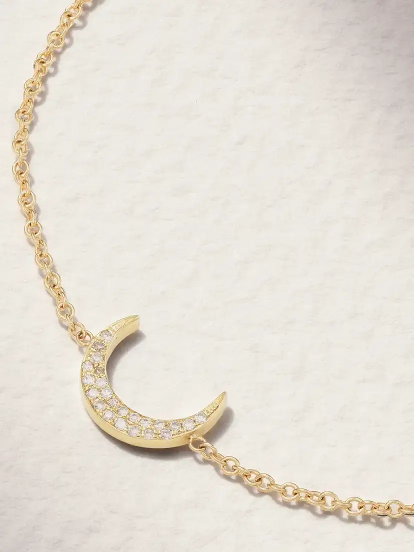 Jennifer Meyer Mini Carson 18-karat Gold Diamond Bracelet | Thumbnail 4 Jennifer Meyer Mini Carson 18-karat Gold Diamond Bracelet | Thumbnail 4