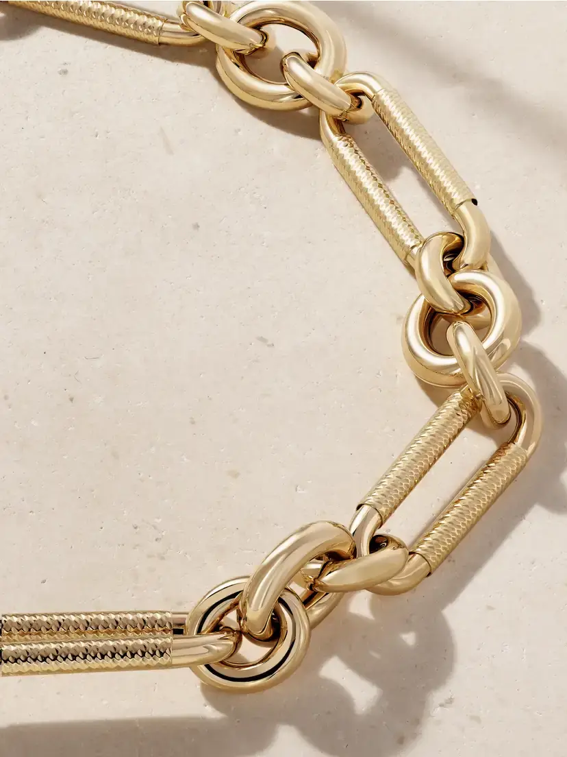 Lauren Rubinski Large 14-karat Gold Necklace | Thumbnail 4 Lauren Rubinski Large 14-karat Gold Necklace | Thumbnail 4