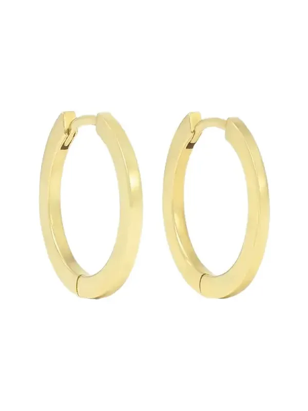 Large 18-karat Gold Hoop Earrings Large 18-karat Gold Hoop Earrings