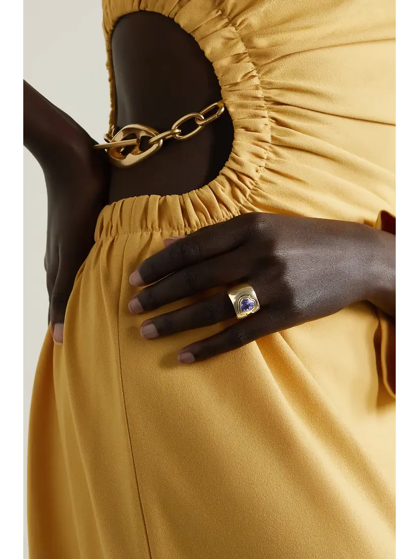Retrouvaí 14-karat Gold Sapphire Ring | Thumbnail 2 Retrouvaí 14-karat Gold Sapphire Ring | Thumbnail 2