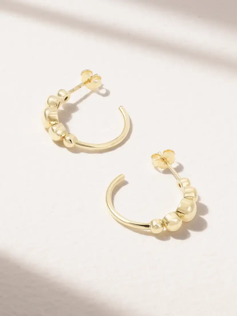 18-karat Gold Hoop Earrings 18-karat Gold Hoop Earrings