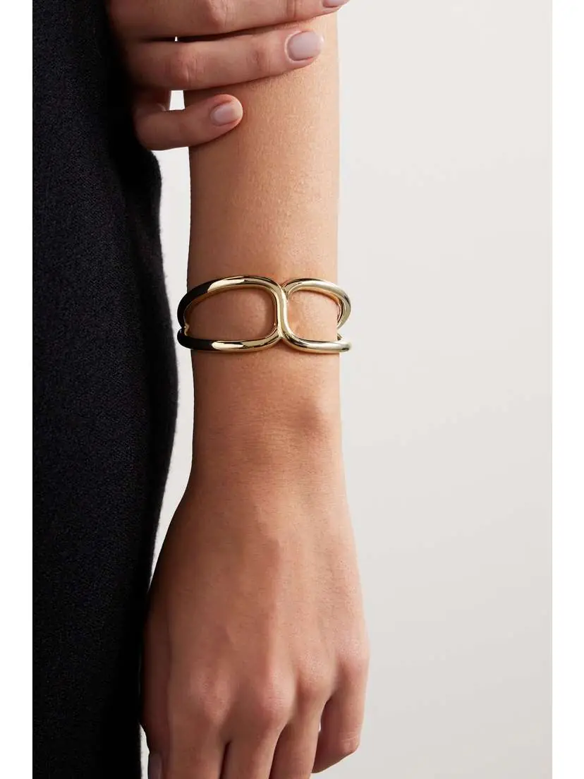 Chloé Marcie Gold-tone Cuff | Thumbnail 2