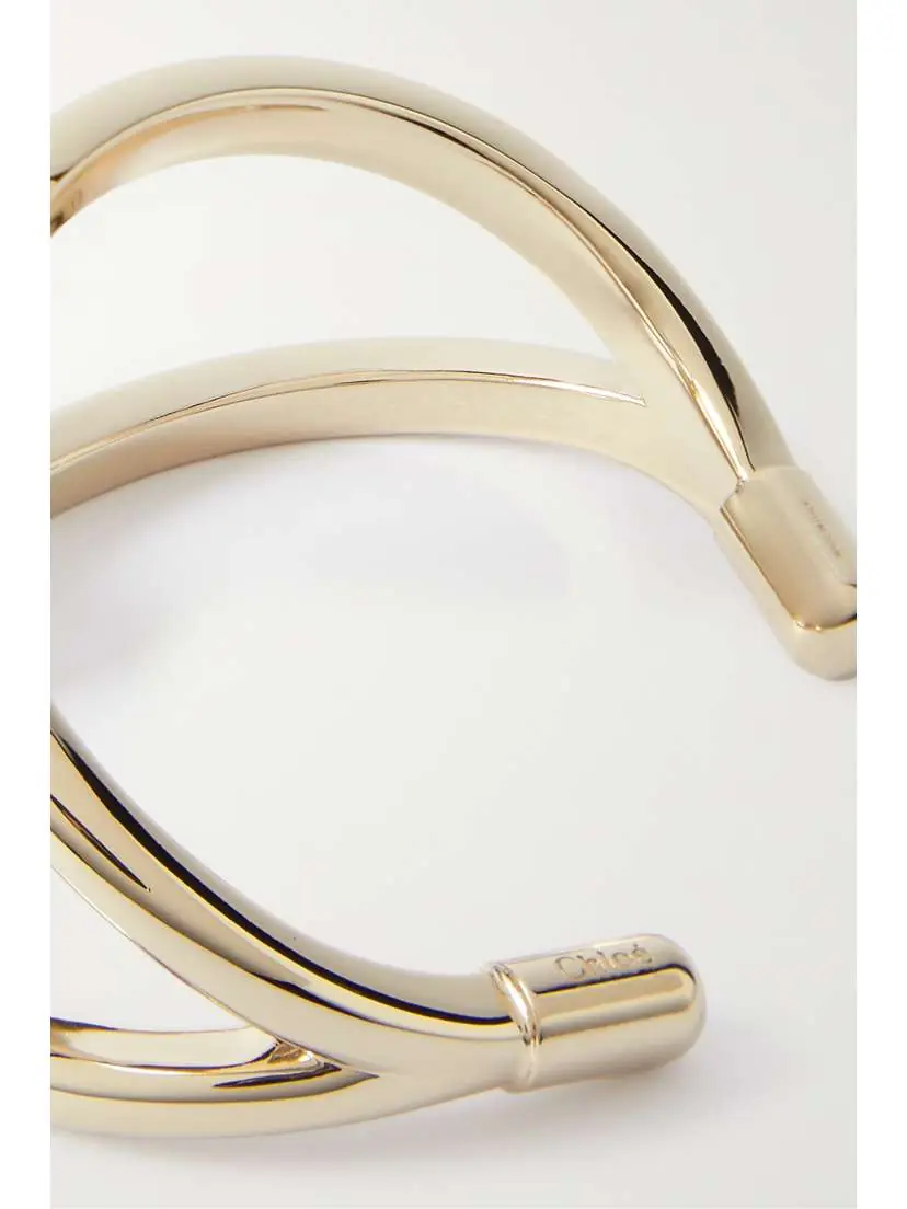 Chloé Marcie Gold-tone Cuff | Thumbnail 4